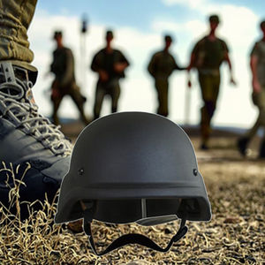 Casco tattico di alta qualità con protezione del viso ABS materiale per la sicurezza e la protezione della testa - Product Image 6