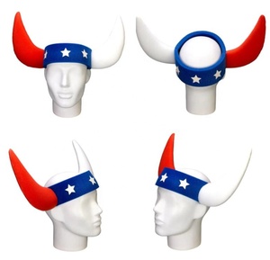 2026 WK Hot Bán Canada Carnival Đảng cổ vũ Đan Mạch Viking sừng cướp biển Viking mũ cao bồi hat - Product Image 3