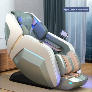 เก้าอี้นวดอัจฉริยะควบคุมด้วยเสียง AI ระบบรางคู่ 4D แขนหุ่นยนต์ ปรับเอนได้ไร้แรงโน้มถ่วง แบบแคปซูลอวกาศ สำหรับใช้ในบ้าน - Product Image 5