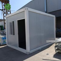 Casa Contenedor de Ensamblaje Rápido de Fábrica, Impermeable, Desmontable, Prefabricada, Modular, para Oficina, Alojamiento o Tienda