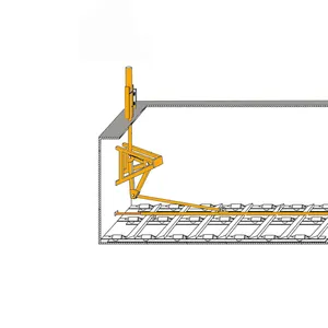 Hydraulic reciprocating mud scraper for floatation tank sludge scraper for Square sedimentation tank