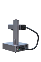 Machine de gravure laser pliable 2.5D 3D JPT pour bracelet en acier or argent avec autofocus