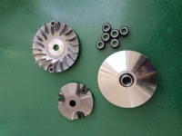 Ensemble de poulie motrice ZJKH Z0156 pour scooter 1B9, variateur d'embrayage primaire, kit complet, 15 dents