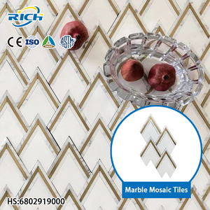 Fabrication chinoise de mosaïque professionnelle, carreaux de mosaïque antidérapants, mosaïque en marbre pour piscine - Product Image 1