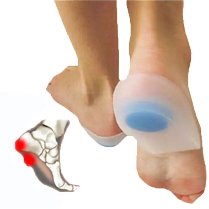 Hot Selling Medical Comfort Gel Silicone Foot Half Sole Insoles Silicone Shoe Pad For Unisex