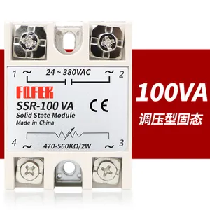 Fotek Тип SSR-100VA резистор Регулятор твердотельные реле 100A ssr 100 amp fotek