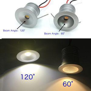 Mini <span class=keywords><strong>spot</strong></span> lumineux LED encastrable pour le plafond, applique murale, éclairage d'intérieur, luminaire <span class=keywords><strong>de</strong></span> plafond, 1W, 10 unités - Product Image 1