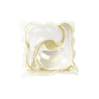 Lessive liquide jetable écologique 4-en-1 à double couche, marque distributeur, commande en gros, prix réduit, directement de l'usine