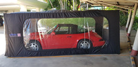 Abri de voiture pliable Simple, manuel, facile à assembler, port portable
