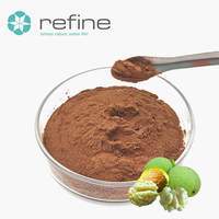 Poudre d'extrait de coque de noix verte sauvage de qualité alimentaire, extrait naturel de pelure de noix verte, peut être utilisé pour la coloration naturelle et la mélange de couleurs