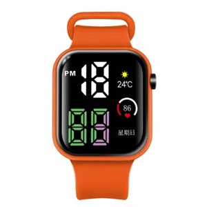 Reloj Electrónico de Venta Directa de Fábrica para Hombre y Mujer, Esfera Cuadrada, Clásico - Product Image 4