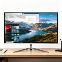 PC Todo en Uno OEM ODM de 24 Pulgadas con Intel Core I7 I5 I3, 8GB 256GB, Computadora de Escritorio para Negocios y Oficina, para Pedidos al por Mayor