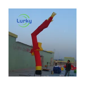 Funny tube man for advertising good quality inflatable air dancer using blower
