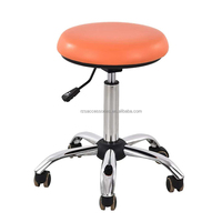 Chaise industrielle moderne ESD noire en cuir PU antistatique, réglable en hauteur, pour hôpital, clinique dentaire, école, atelier
