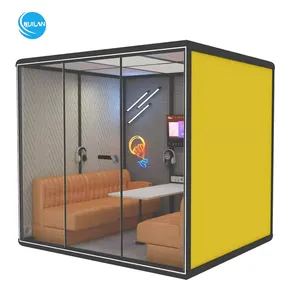 2022 Schall dichte Office Pod-Besprechung kabine Moderne Kabine Geräuscharme, große, schall dichte Büro-Telefonzelle zum Verkauf