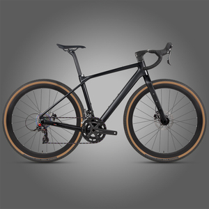 Vélo de Route <span class=keywords><strong>GRAVEL</strong></span> X 700*40C en Fibre de Carbone, 24 Vitesses, Axe Traversant, Freins à Disque Hydrauliques, Tout-Terrain, Capacité de Charge 160kg, Semi-Rigide en Aluminium - Product Image 6
