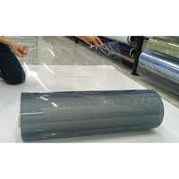 Plaque en PVC souple ultra-transparente, plaque en cristal plastique, film de sol en caoutchouc souple avec épaisseur personnalisable