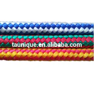 聚绳网，1/2英寸x 150英尺，16股编织物绳