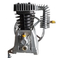 Compresseur industriel Portable 5.5 HP, Machine Mobile, réservoir bleu, 2 cylindres, compresseur d'air à essence