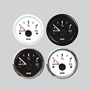 52 मिमी 240-33ohms पानी स्तर गेज मीटर 240-33 0-190 ओम समुद्री कार नाव के लिए अलार्म के साथ - Product Image 3