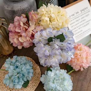 Artificial Flowers Hydrangea Arrangements Wedding Decorations Plastic Floral Home Kitchen Garden Party Festival Bar DIY - Product Image 4