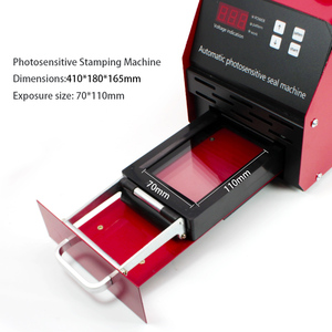220V/110V đầy đủ tự động đèn <span class=keywords><strong>Flash</strong></span> tem máy làm con dấu cao su Maker <span class=keywords><strong>Mini</strong></span> <span class=keywords><strong>Flash</strong></span> Pre mực máy đóng dấu - Product Image 2