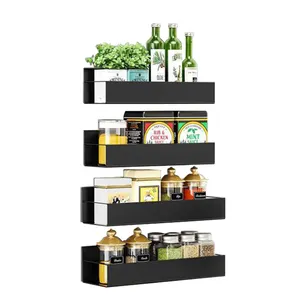 Refrigerator storage side shelf kitchen supplies magnetic refrigerator shelves storage containers pantry kitchen