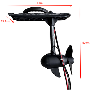 Motor Eléctrico para <span class=keywords><strong>Kayak</strong></span> de Pesca con Propulsión de Hélice, 55lbs/65lbs de Empuje, Resistente, Portátil, para 1 Persona, Accesorio para Deportes Acuáticos - Product Image 3
