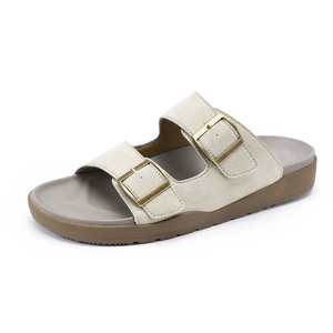 <span class=keywords><strong>Sandali</strong></span> Estivi Unisex Eleganti Pronti <span class=keywords><strong>per</strong></span> la Spedizione, Ciabatte da Spiaggia in Microfibra Scamosciata, Scarpe Comode con Suola Piatta in Gomma MD - Product Image 1