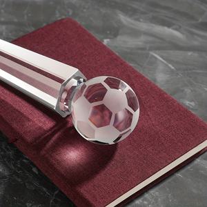 Trofeo de campeonato de fútbol de cristal personalizado, recompensa para competiciones deportivas, máximo goleador y portero, regalo de recuerdo - Product Image 4