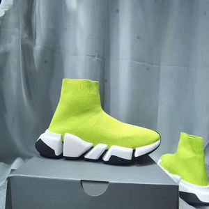 Stock X Wholesale Designer Men Women's Lace-Up Loafers <b>Sock</b> Shoes All Seasons Fashion Trend Casual Couples Knitted Breathable - Product Image 4