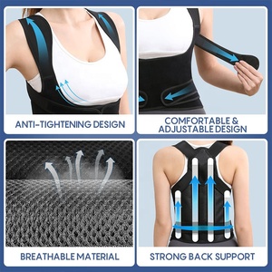 Corrector de Postura Ajustable para Mujeres y Hombres, Soporte de Espalda Ajustable para Alivio del Dolor, Soporte para la Parte Superior e Inferior de la Espalda - Product Image 4