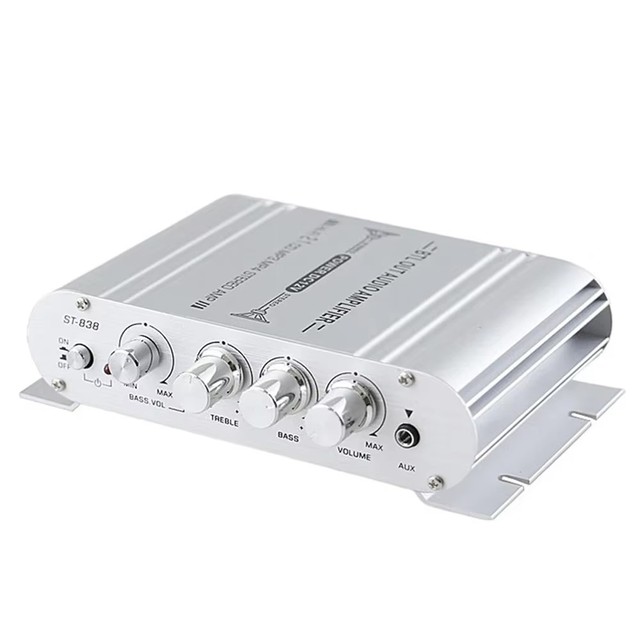Hi-Fi Power Amplifier 2.1CH Subwoofer Stereo Audio Player Car Motorcycle Home Power Amplifier
