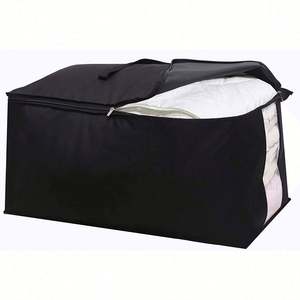 Grands sacs de rangement en polypropylène PP tissé résistant avec fermetures éclair - Product Image 3