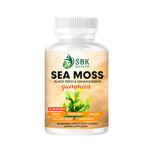 Private Label Sea Moss Gummies with Total Carbohydrate Upports Metabolic Balance and Energy Regulation Support Digstion Gummies - Product Image 1