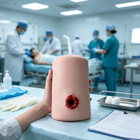 Vente directe d'usine de modèles de mannequins pour l'hemostase des plaies, en silicone, modèles de formation médicale