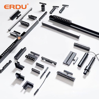 ERDU 48V Rail lumineux magnétique LED, rail linéaire magnétique, projecteur COB