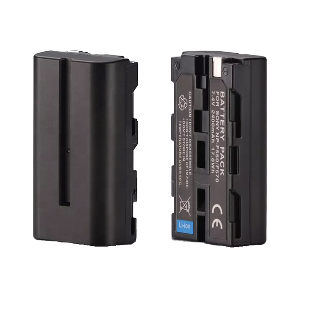 NP-F550 7.4V Rechargeable Lithium-ion Battery Pack for Camcorders (F530/F970/F960/F770/F750/F330)-in Stock