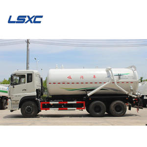 Camion-citerne de collecte de pompe à vide Dongfeng 6x4 grande capacité 20 m3 fécale/eaux usées/eaux usées/huile usée - Product Image 2