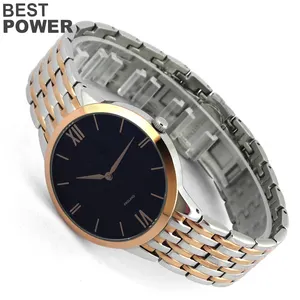 Japan quartz stainless steel 3ATM water resistant brand multifunction man watch