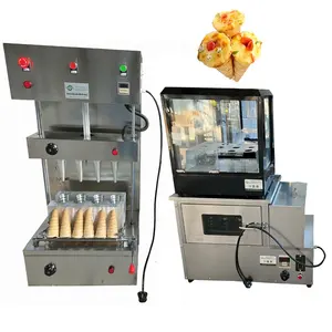 2023 GRANDE Aço Inoxidável Cone De Pizza Automático Que Faz A Máquina/Pizza Cone Maker/Pizza Cone Moldagem Máquina Conjunto Completo