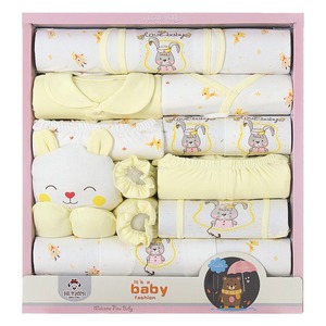 Set de Regalo de 18 Piezas de <span class=keywords><strong>Ropa</strong></span> para Bebé Recién <span class=keywords><strong>Nacido</strong></span>, Conjunto de <span class=keywords><strong>Ropa</strong></span> de Algodón Suave para Bebé, <span class=keywords><strong>Kit</strong></span> de <span class=keywords><strong>Ropa</strong></span> Esencial para Bebé para Baby Shower - Product Image 2