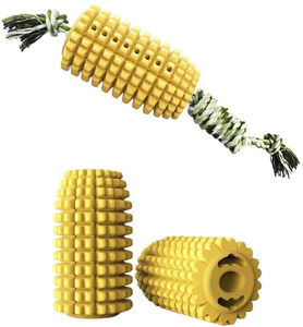 Kinghon Eco-Friendly TPR Rubber <b>Toothbrush</b> Toy Squeaky Dog Chew Toys with Corn Grits Chewable Chewable Toy - Product Image 5