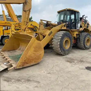 Barato Usado Backhoe Trator Truck CAT 966H 950 956 966 966G Carregador Carregadeiras de rodas Diesel para venda