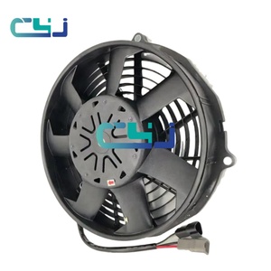 Ventilateur axial électrique 510-8095 5108095 pour excavatrice CAT E320 E320GC E323GC, pièces de machines de construction - Product Image 4