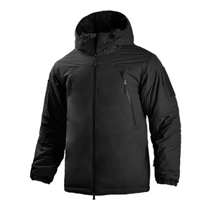 Parka longue en toile de luxe pour <span class=keywords><strong>homme</strong></span>, avec capuche, faible MOQ, vente en gros, pour l'hiver - Product Image 5