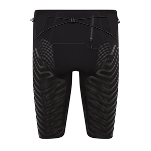 Shorts pour hommes sur mesure, luxe, coupe classique, écologiques, respirants, coupe-vent, séchage rapide, nylon/coton, taille élastique, 2 en 1, bas - Product Image 4