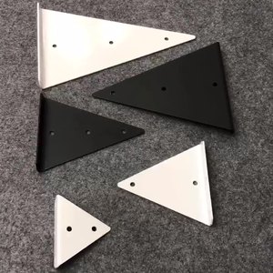Estructura de Soporte Triangular Invisible, Estante de Pared Oculto, Soporte de Estante en Ángulo Recto Fijo, Hierro, Moderno y Sencillo - Product Image 1