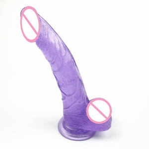 Dildo prodotto per adulti giocattolo per adulti di alta qualità Dildos da <span class=keywords><strong>uomo</strong></span> morbido e grande iniezione di TPE gelatina Dildo per la masturbazione femminile giocattoli sessuali - Product Image 3