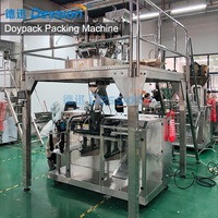 Prix usine automatique café Doypack sac Machine d'emballage grains de café torréfiés fermeture éclair poche remplissage Machine d'emballage
